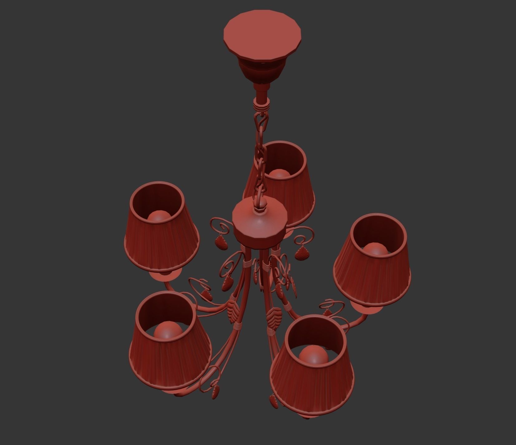 78105x Modesto Lightstar Chandelier 3D model_16