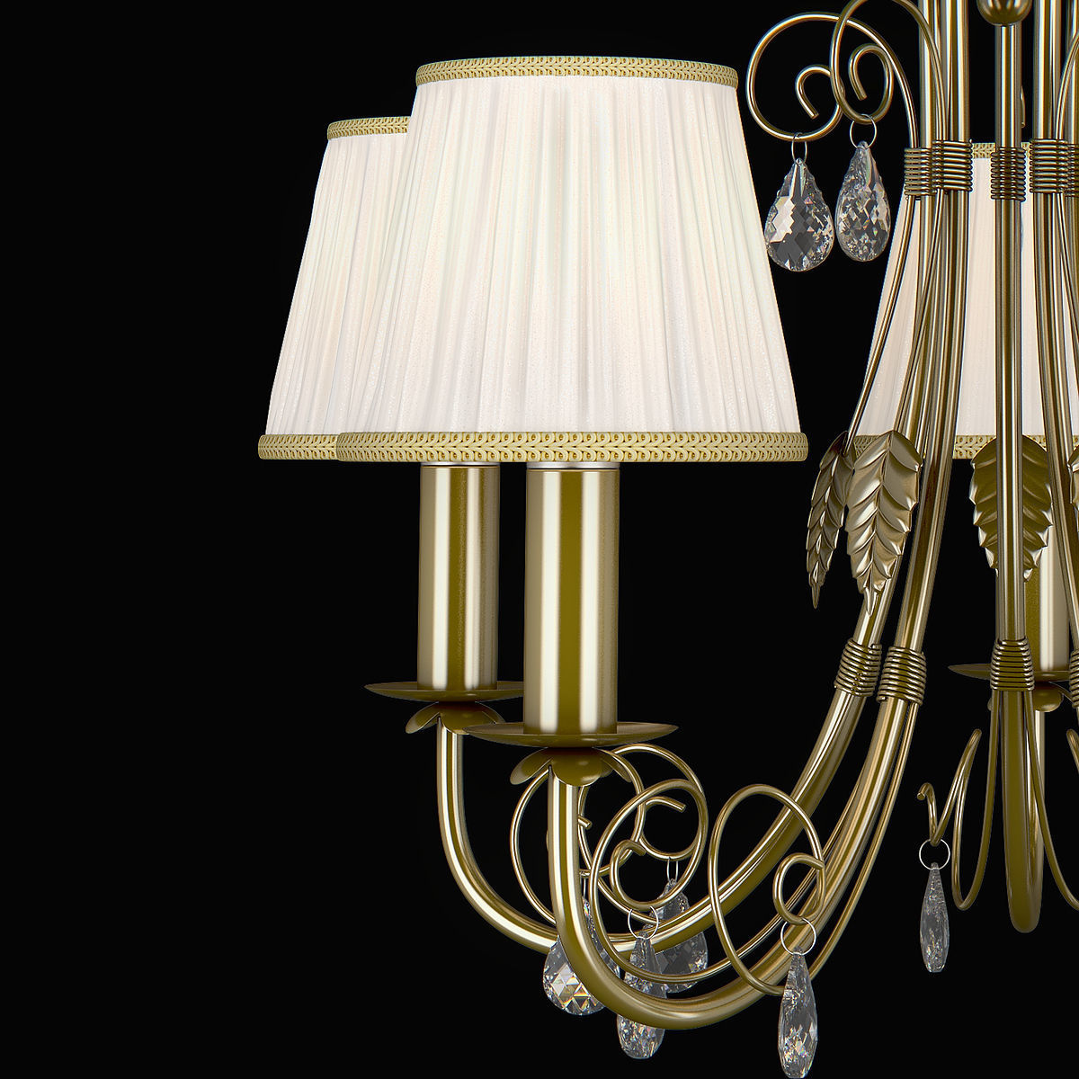 78105x Modesto Lightstar Chandelier 3D model_7