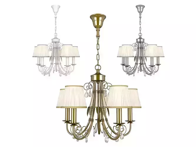 78105x Modesto Lightstar Chandelier 3D model