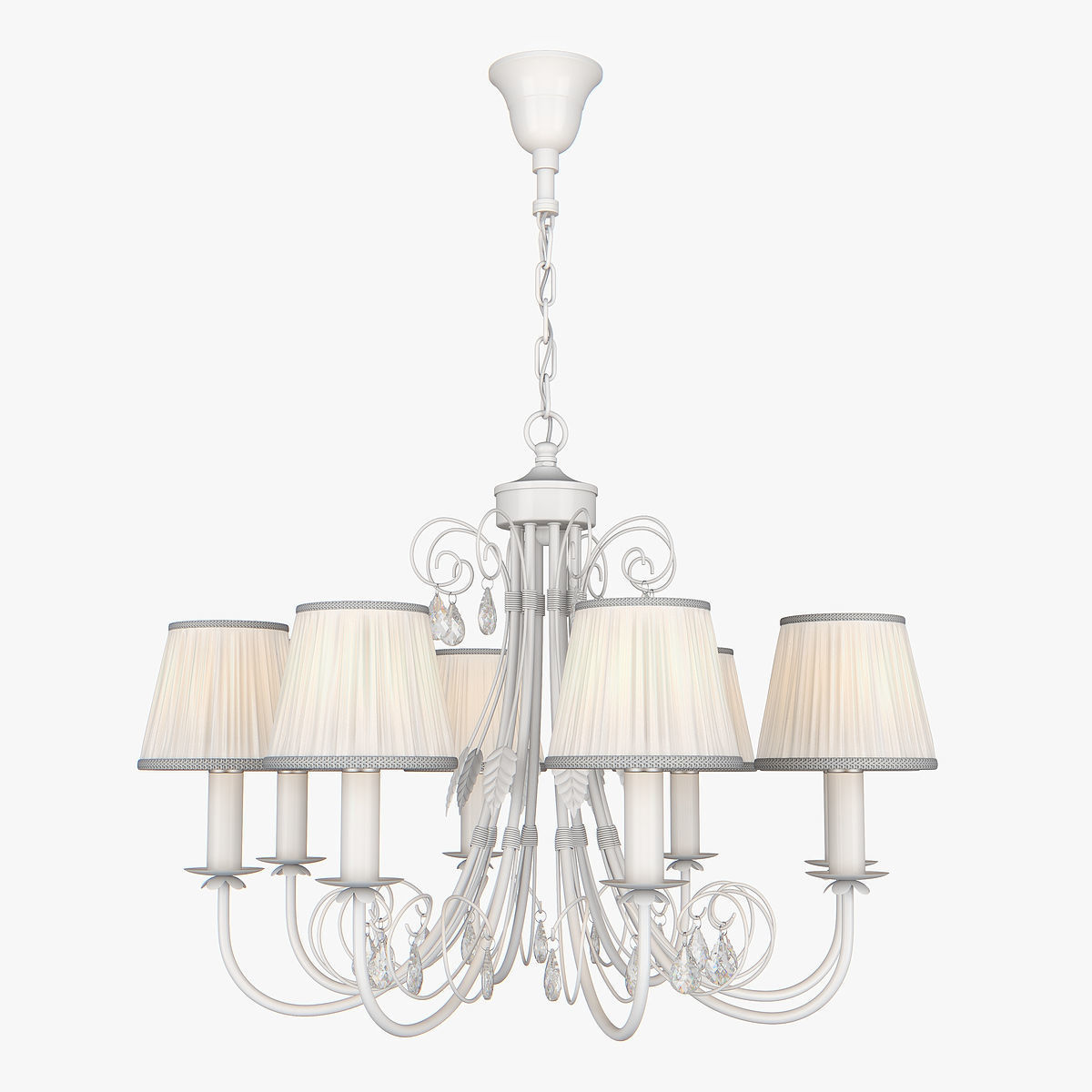 78108x Modesto Lightstar Chandelier 3D model_2