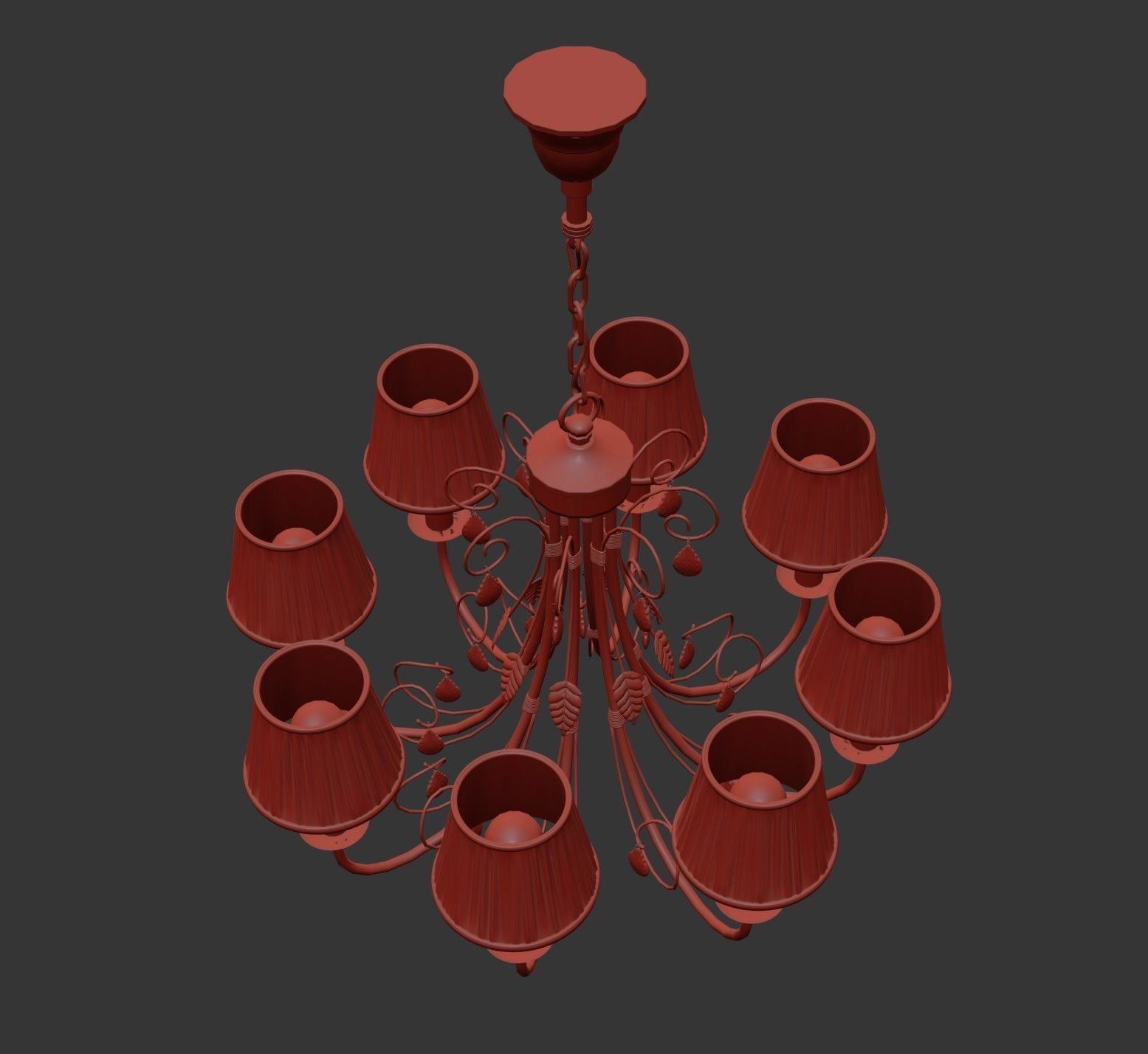 78108x Modesto Lightstar Chandelier 3D model_16