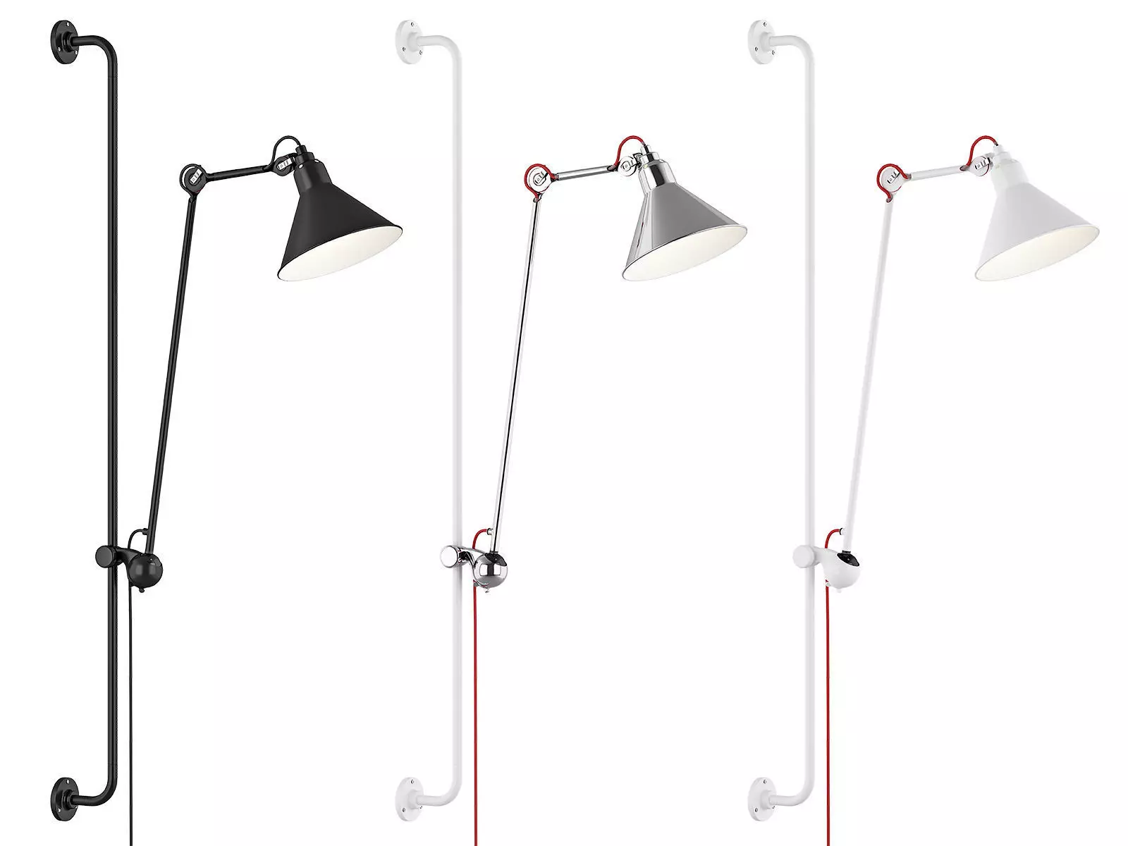 76562x Loft Lightstar Adjustable Sconce 3D model