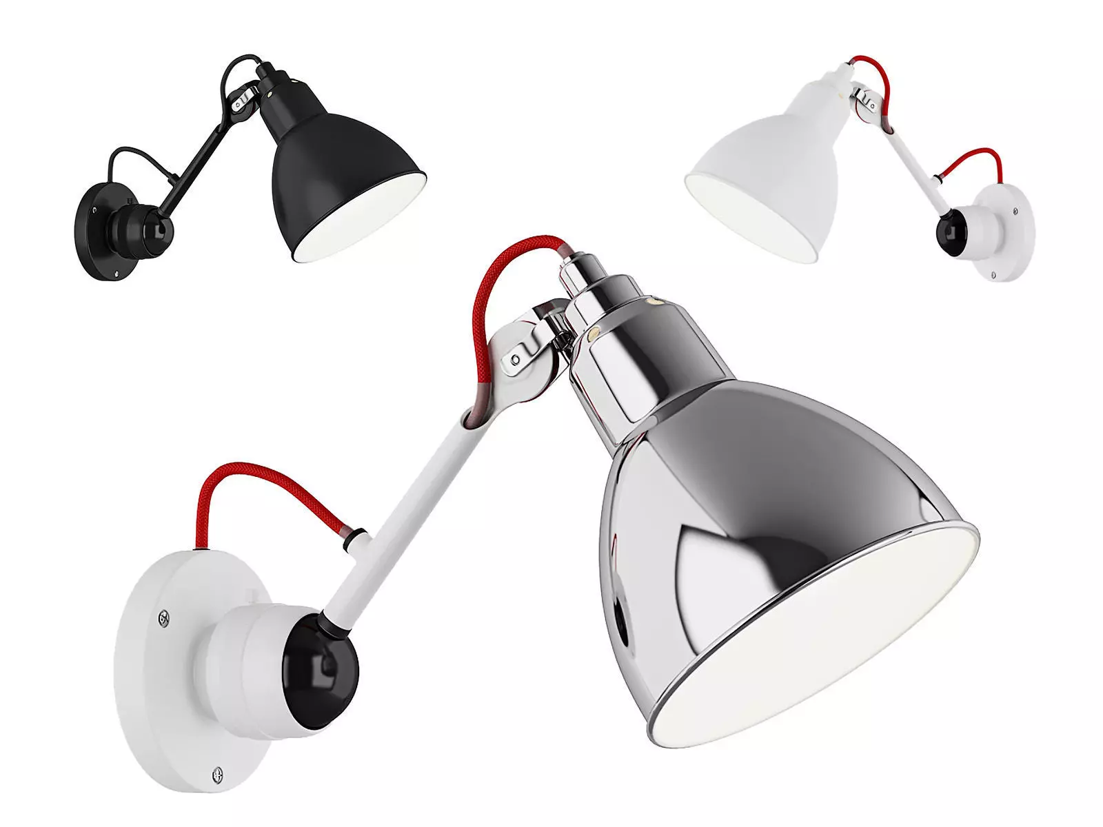 76560x Loft Lightstar Adjustable Sconce 3D model_0