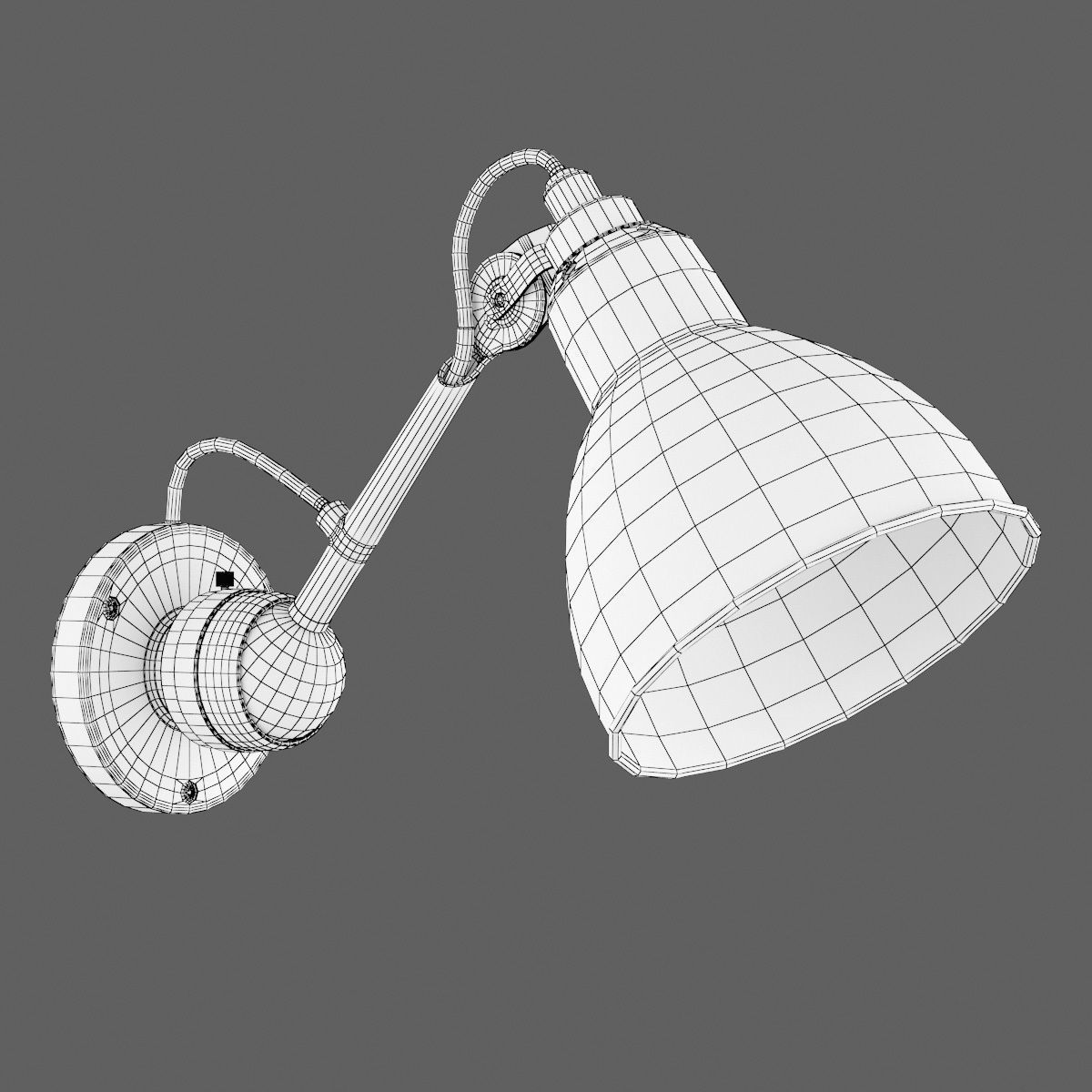 76560x Loft Lightstar Adjustable Sconce 3D model_11