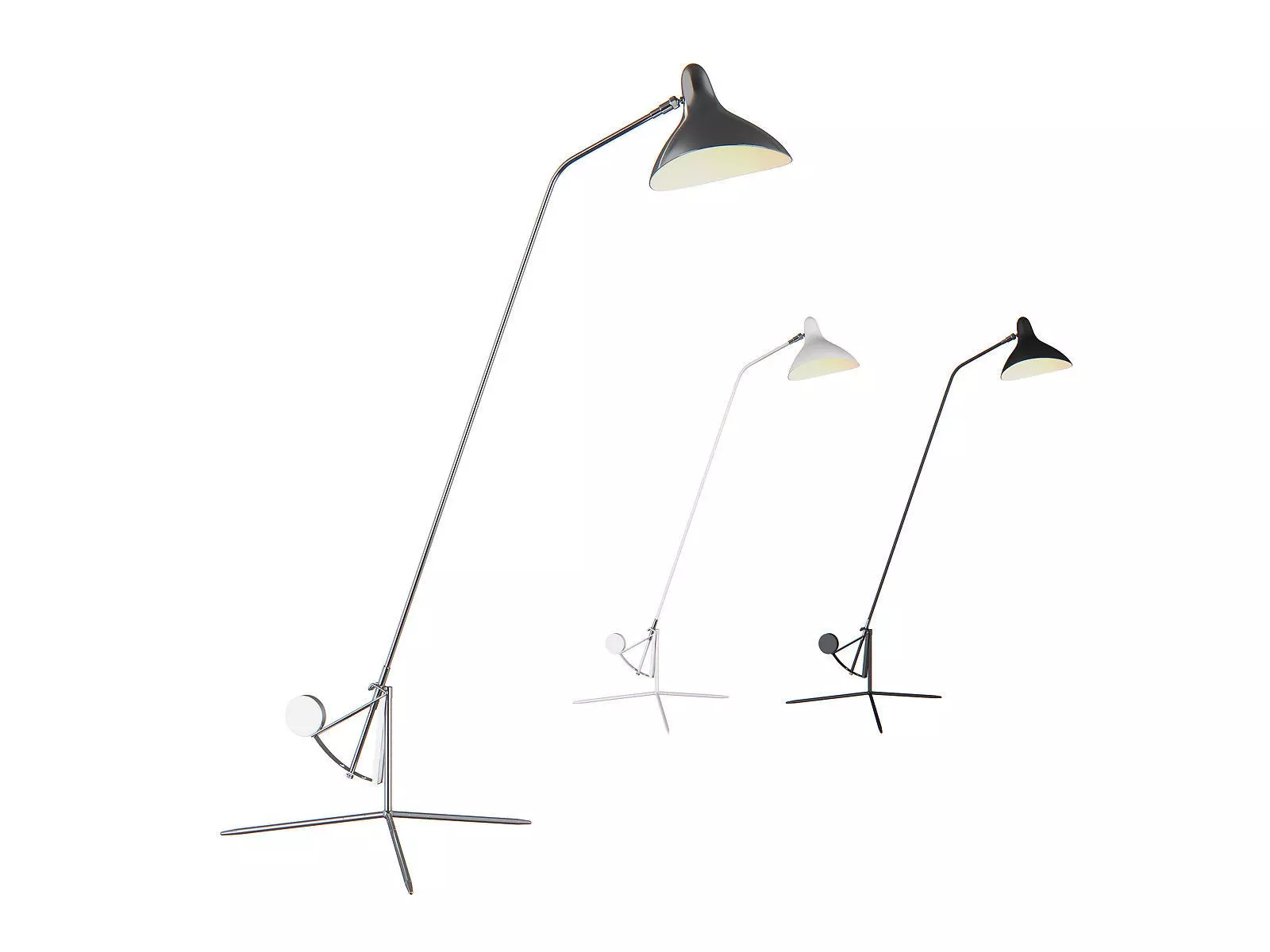 76471x Manti Lightstar Floor lamp 3D model_0