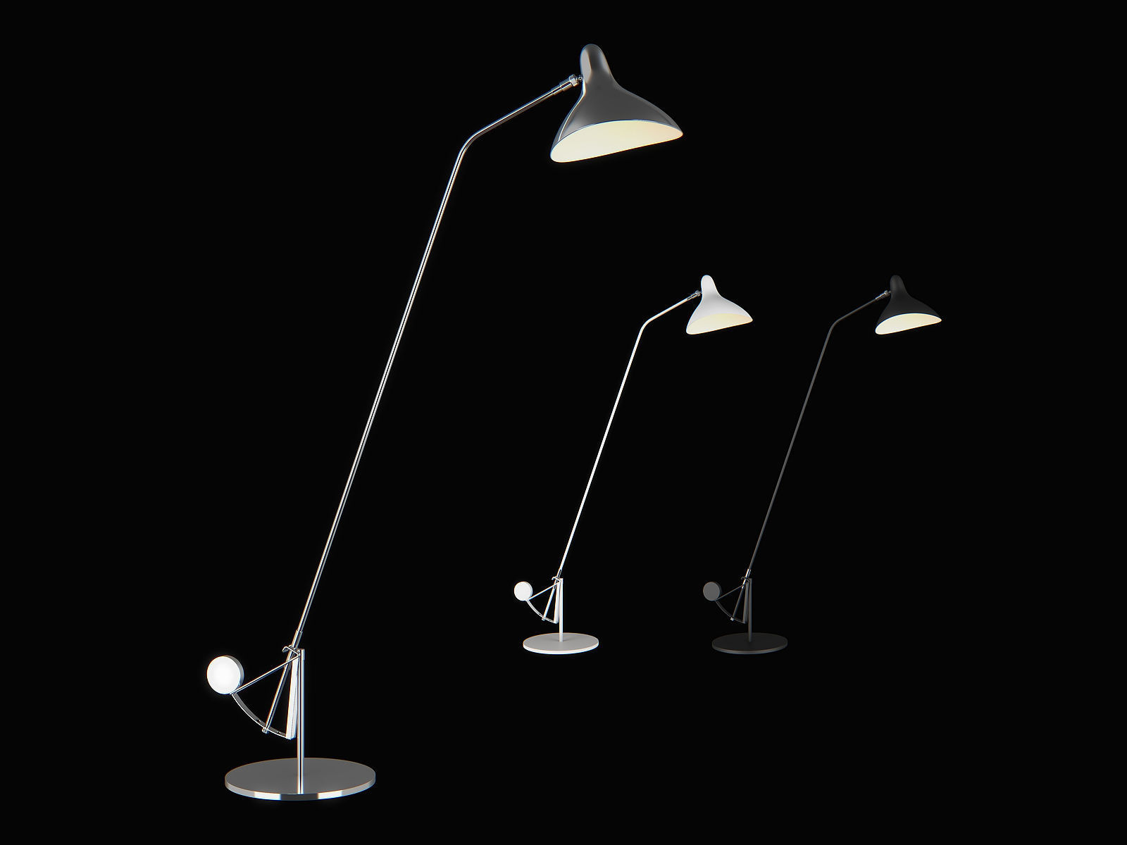 76470x Manti Lightstar Floor lamp 3D model_1