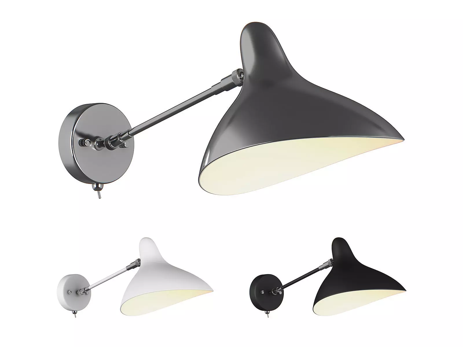 76460x Manti Lightstar Sconce 3D model_0