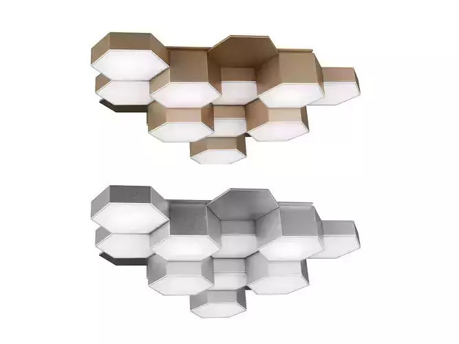 75012x Favo Lightstar Ceiling Lamp 3D model