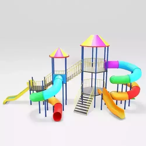 Playground for children 3D model