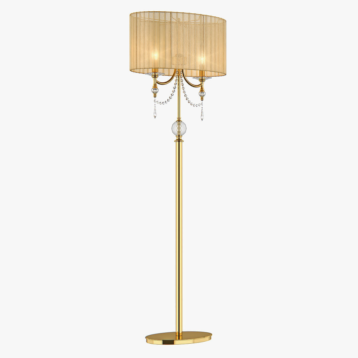 72572x Paralume Lightstar Floor lamp 3D model_2