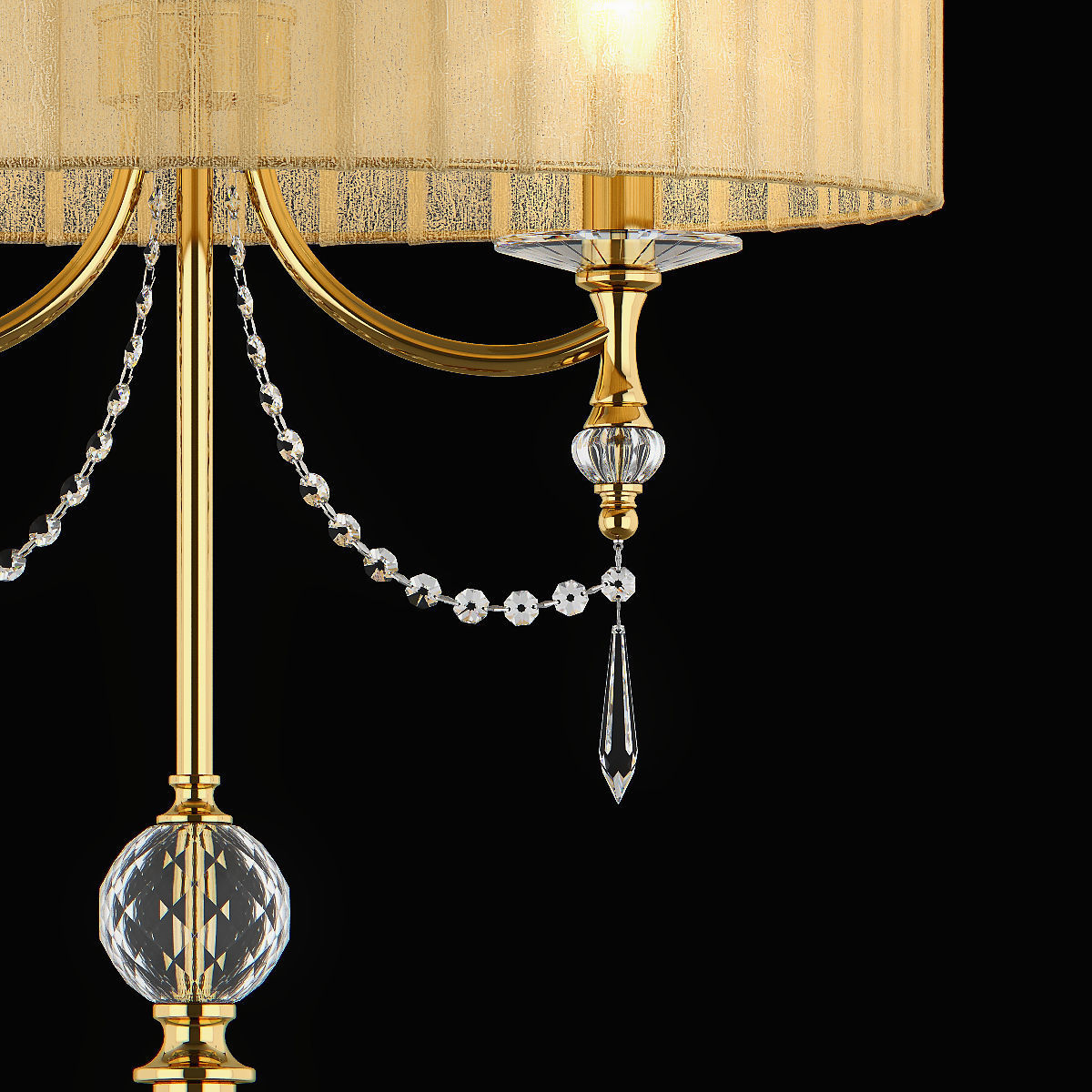 72572x Paralume Lightstar Floor lamp 3D model_4
