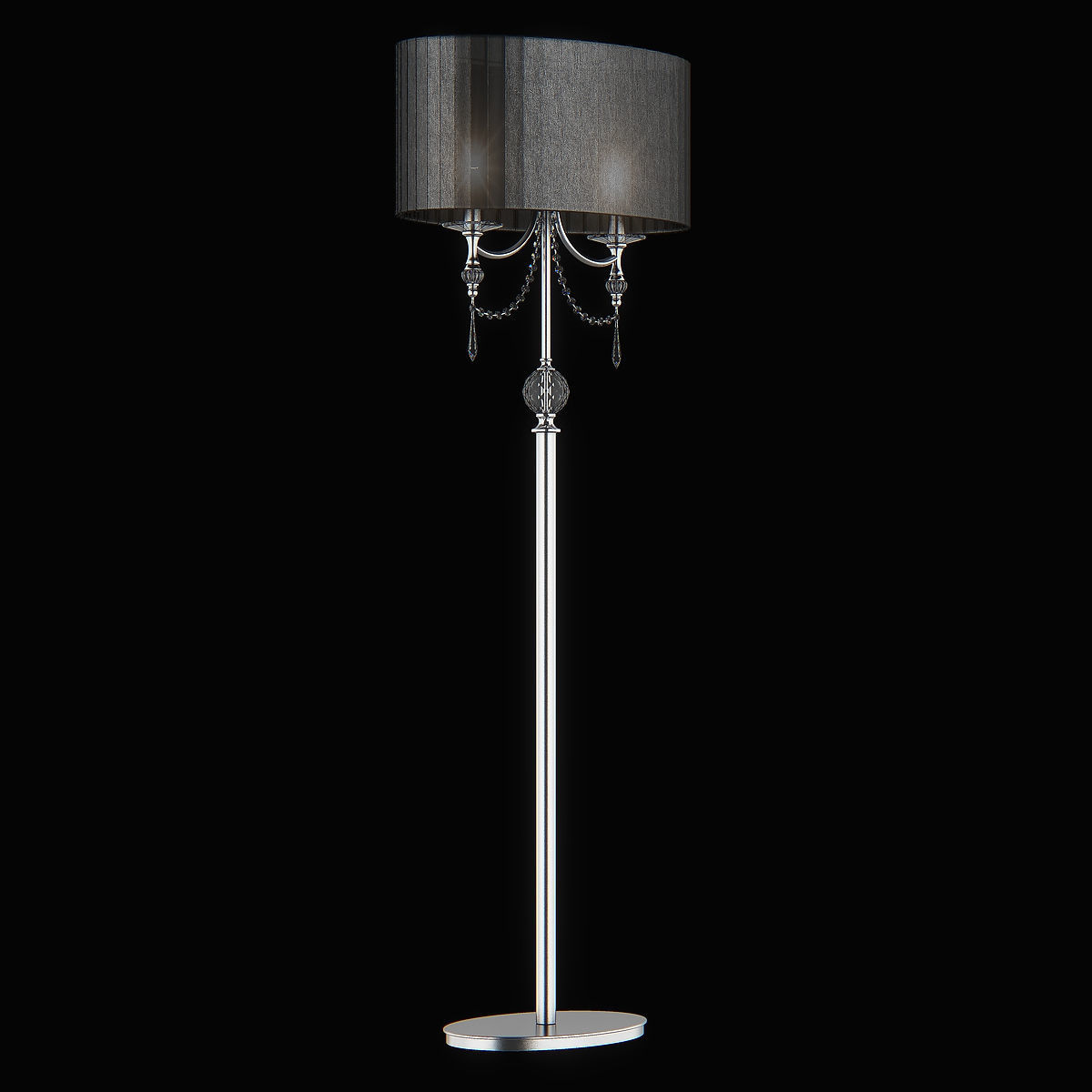 72572x Paralume Lightstar Floor lamp 3D model_9