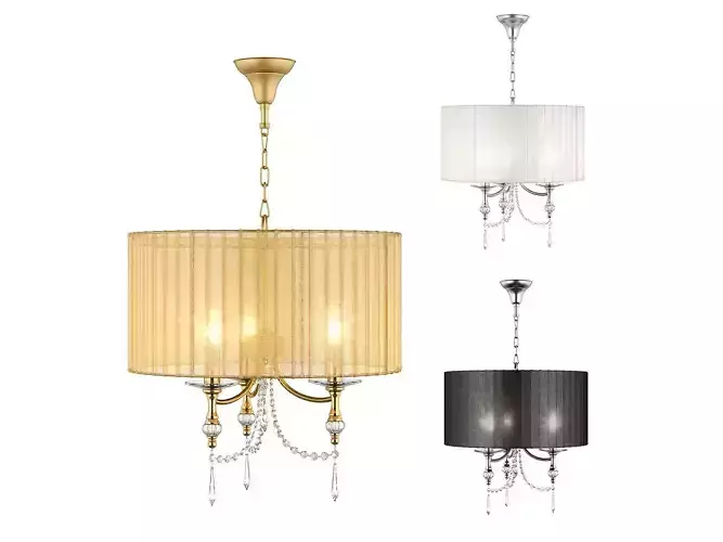 72503x Paralume Lightstar Chandelier 3D model