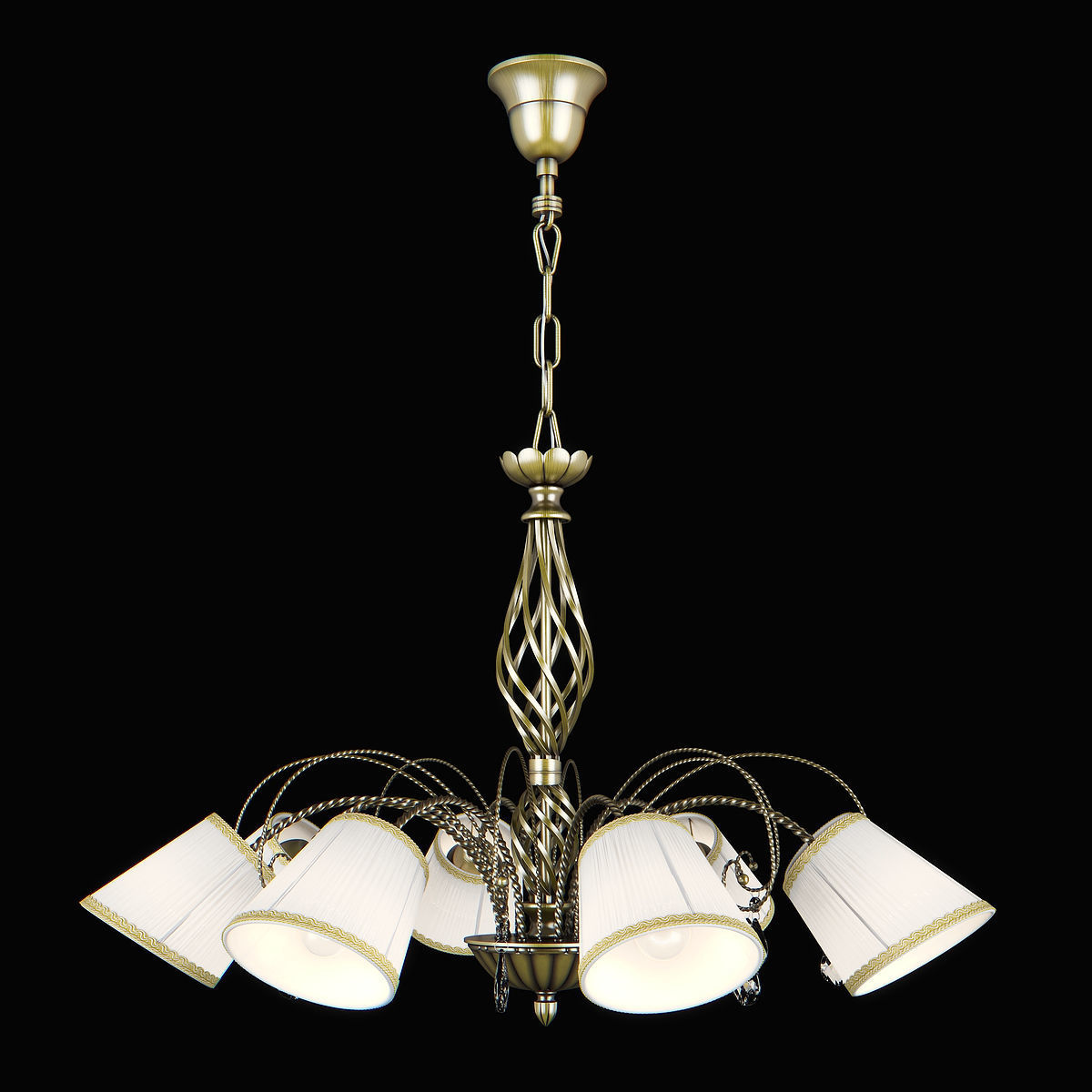 682 796 18x Esedra Lightstar Chandelier 3D model_12