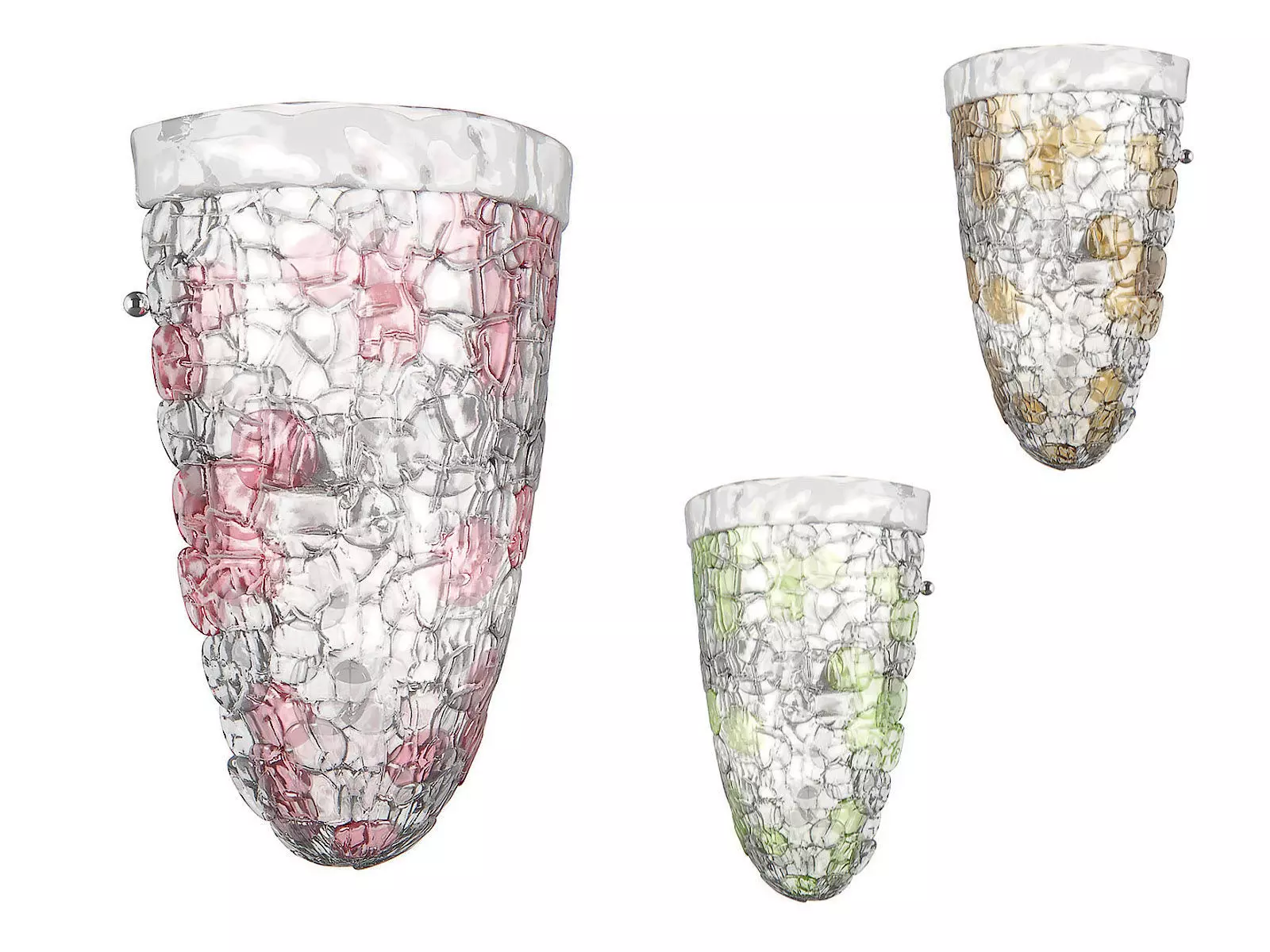 60462x Murano Lightstar Sconce 3D model_0