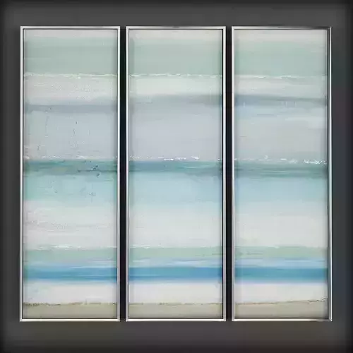 Picture Frames Low-poly 3D model