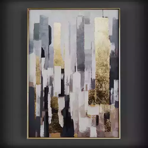 Picture Frames  Low-poly 3D model