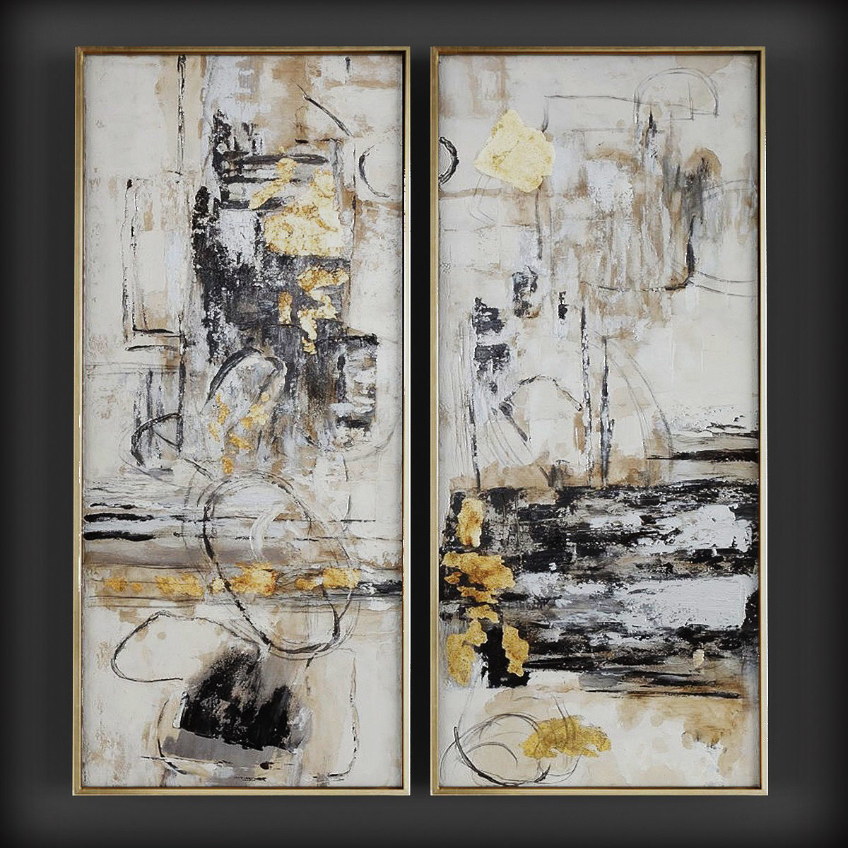 Picture Frames  Low-poly 3D model_1