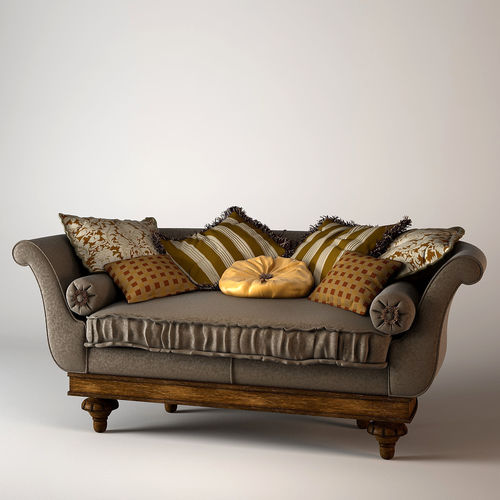 Provasi Classic Sofa 3D model
