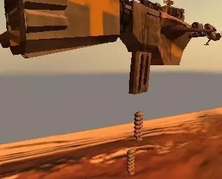 Planetary ship Strategy Bomber D-10A8 3D model