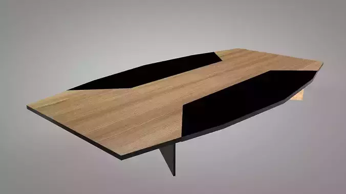 Office Table 3d Modeling
