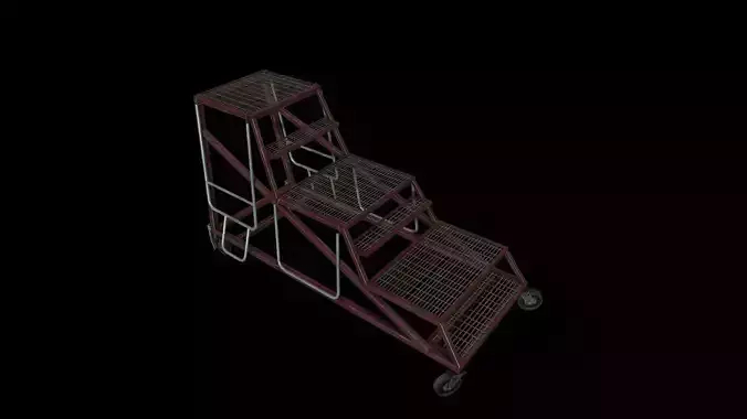 Airport Ladder Cart