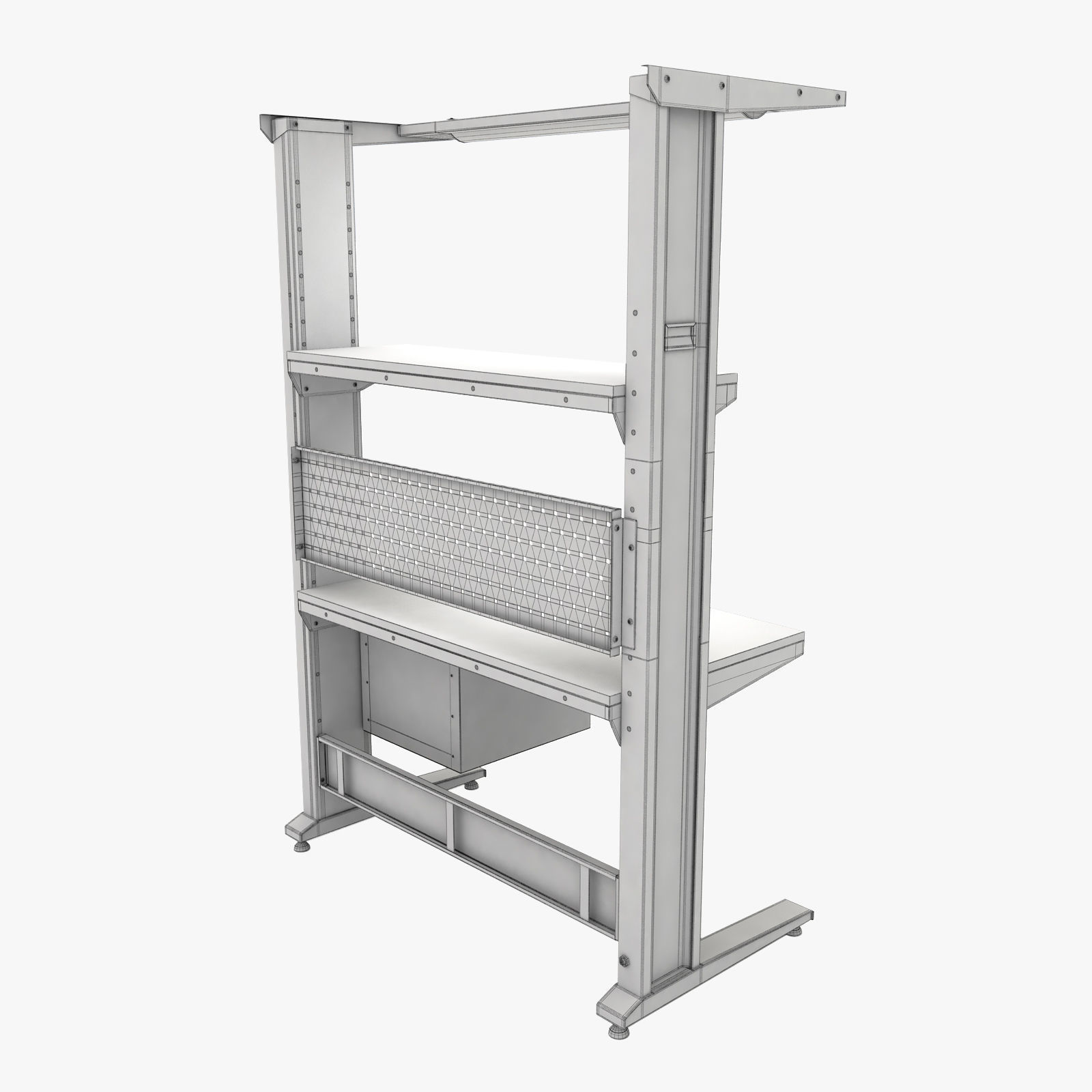 working table 3D model_9