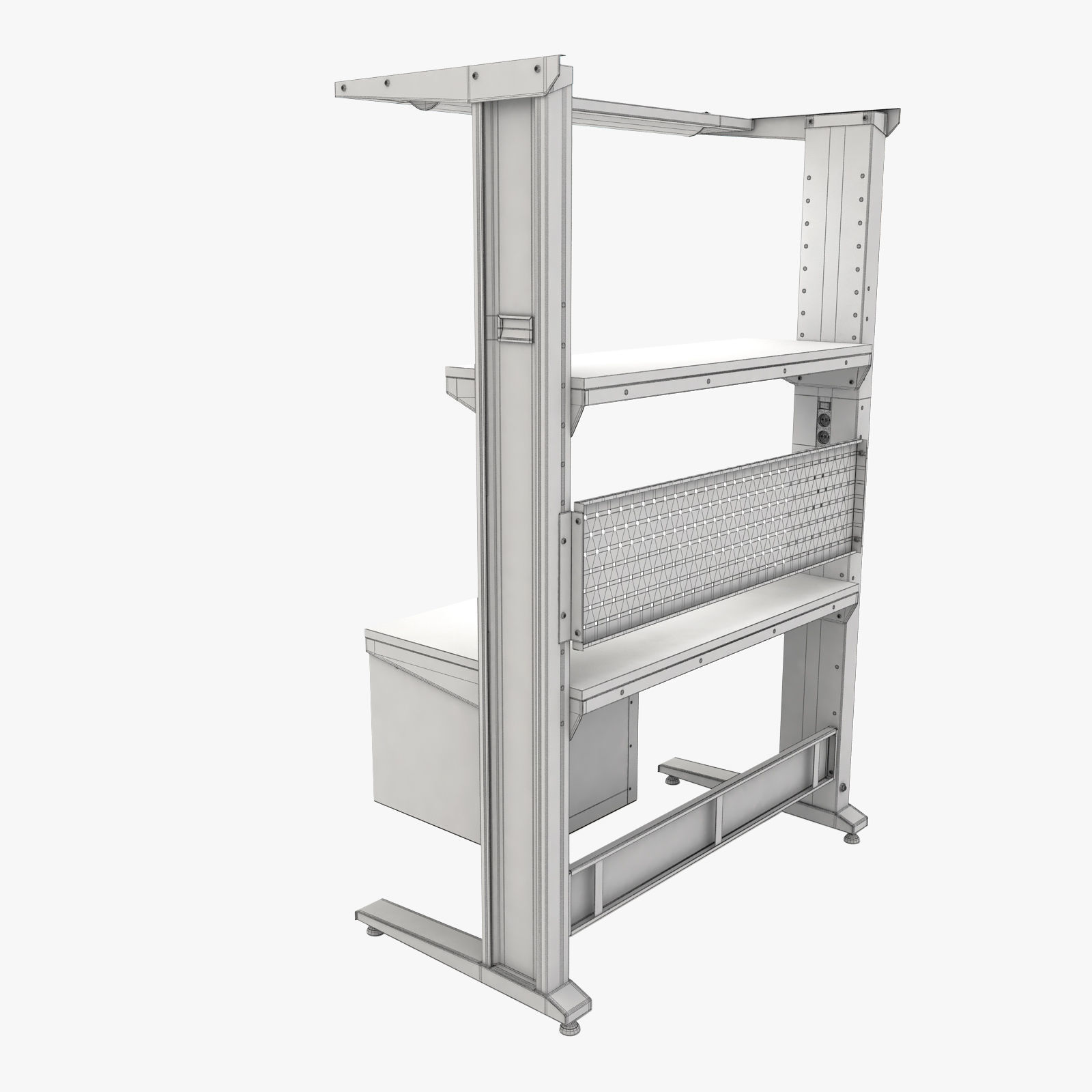 working table 3D model_12