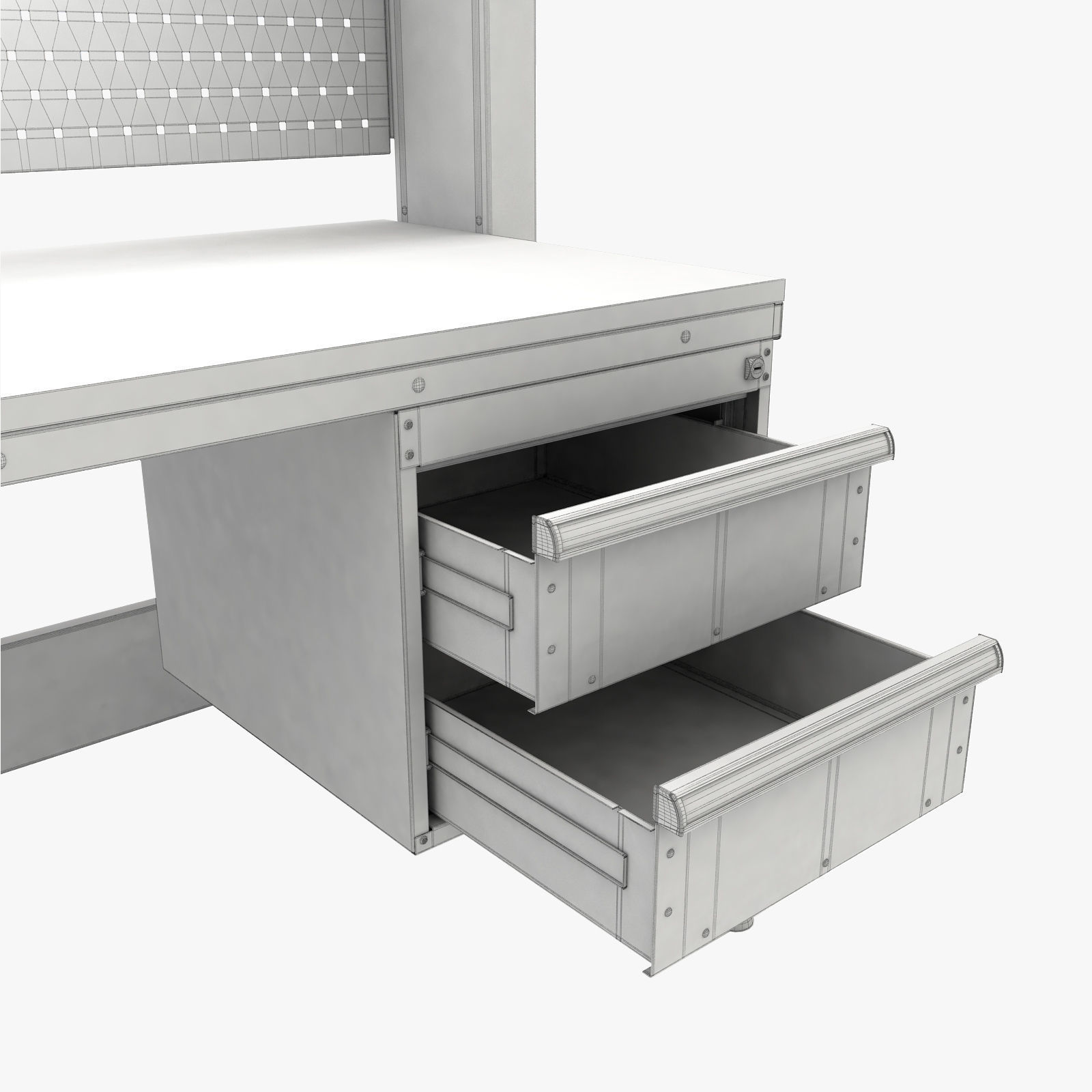 working table 3D model_7