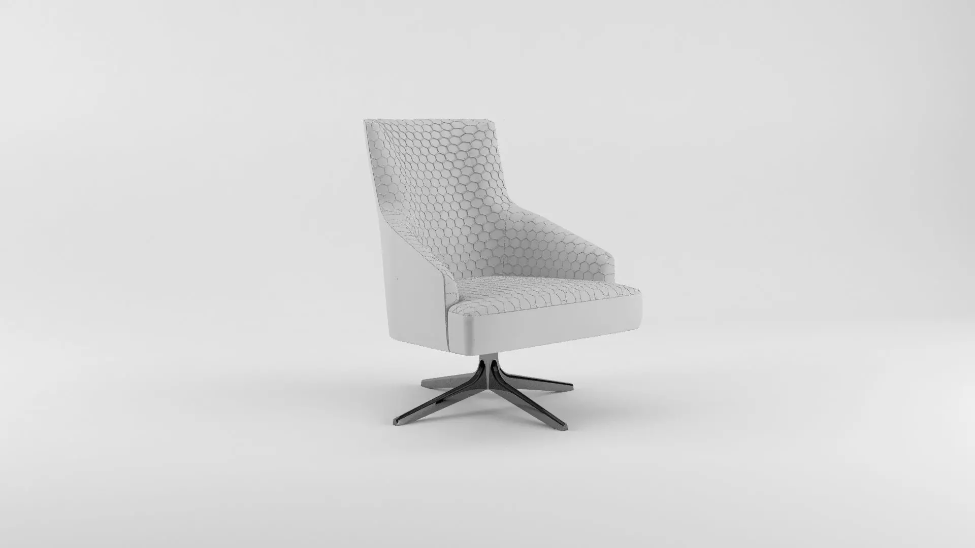 Armchair contemporary 3D model
