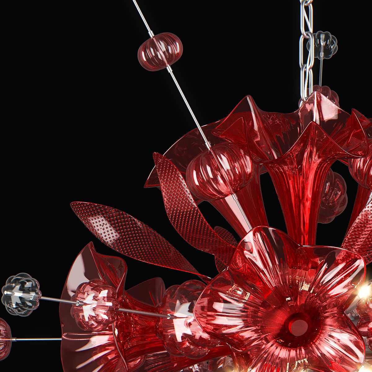 89312x Celesta Lightstar Chandelier 3D model_7