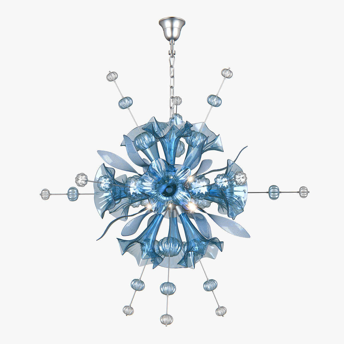 89312x Celesta Lightstar Chandelier 3D model_2