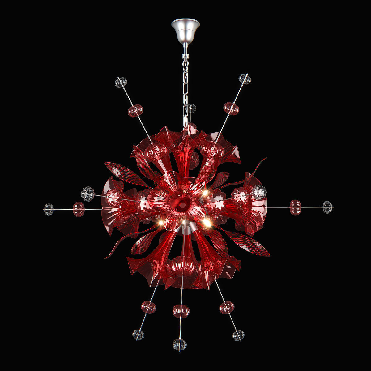 89312x Celesta Lightstar Chandelier 3D model_6
