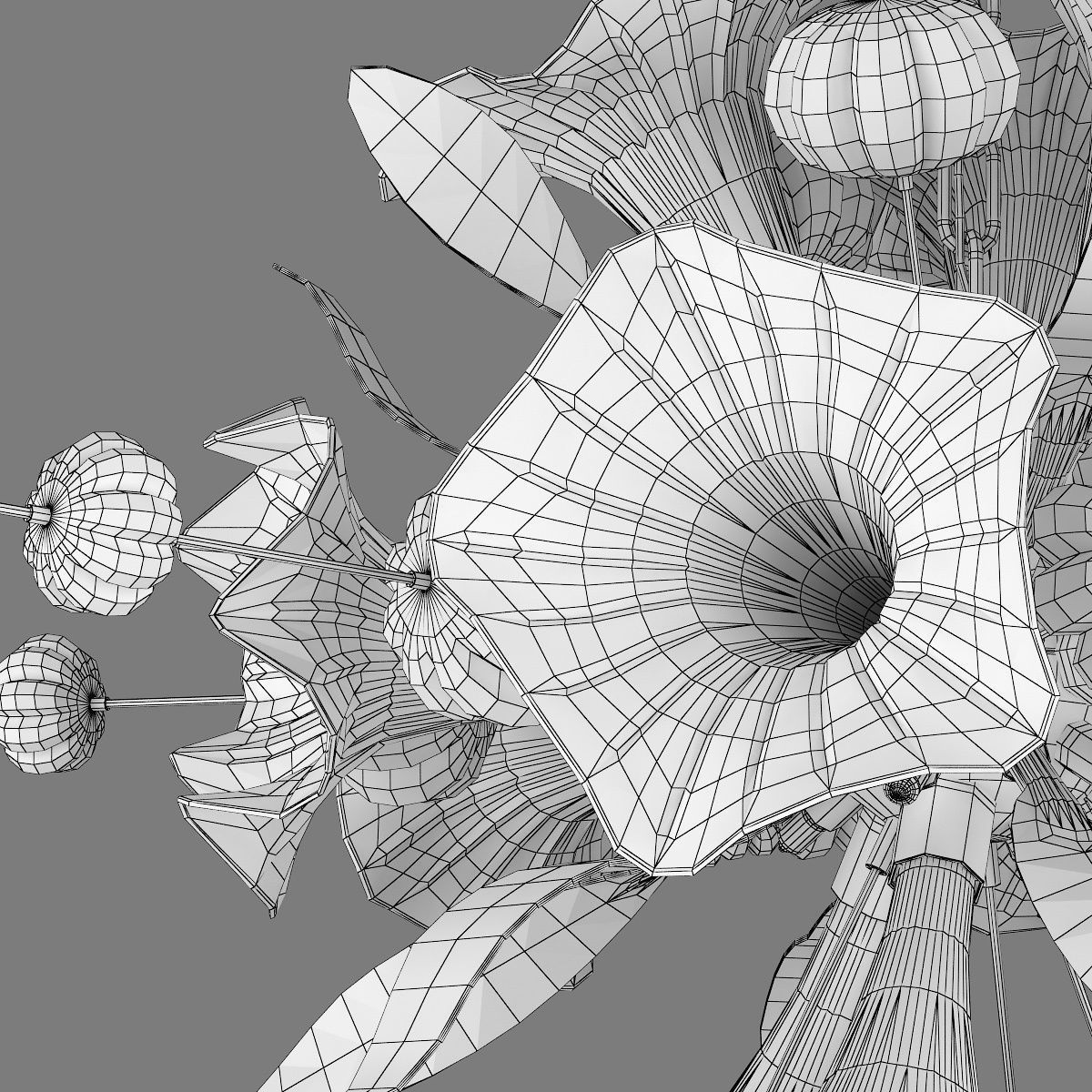 89312x Celesta Lightstar Chandelier 3D model_13