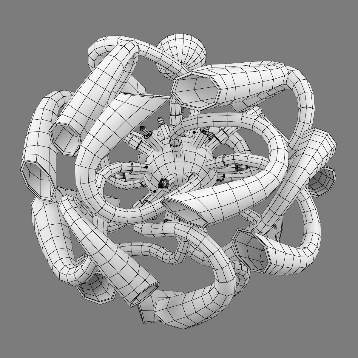 89212x Stella Lightstar Chandelier 3D model_12