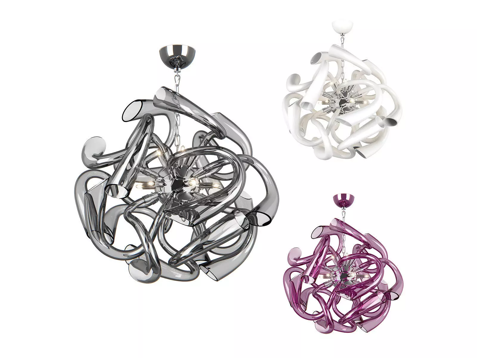 89212x Stella Lightstar Chandelier 3D model_0