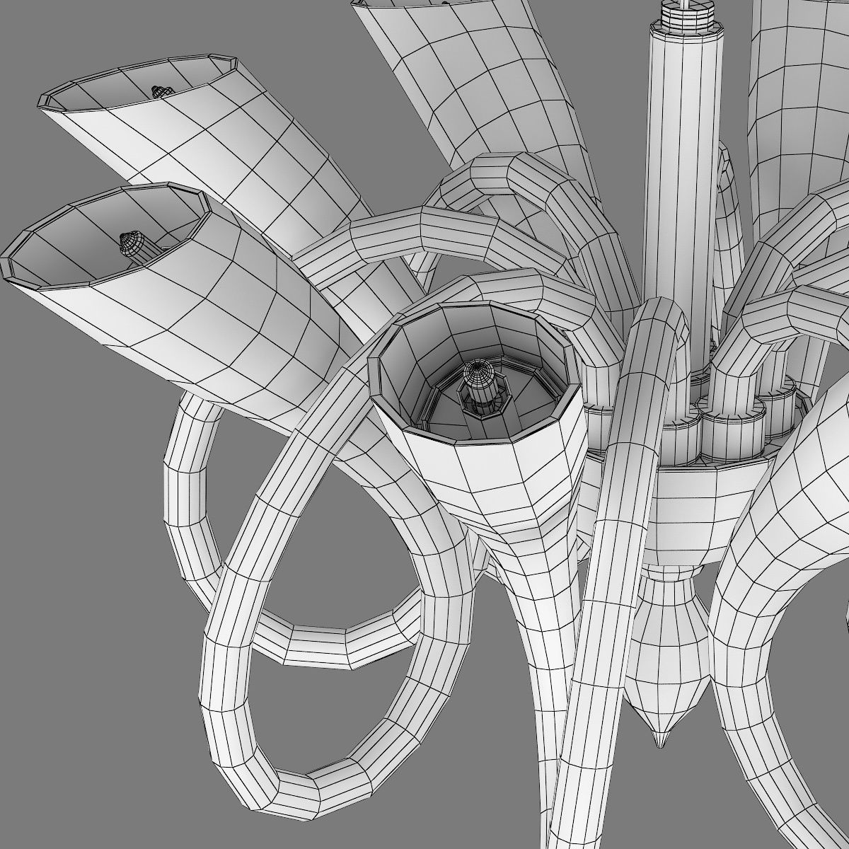 89208x Stella Lightstar Chandelier 3D model_16