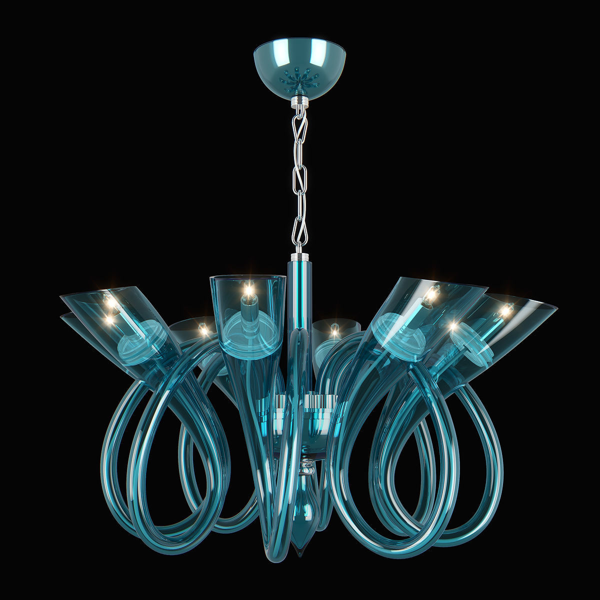 89208x Stella Lightstar Chandelier 3D model_3