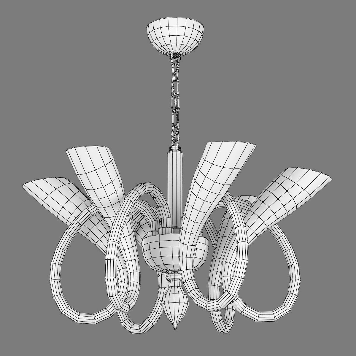 89206x Stella Lightstar Chandelier 3D model_14