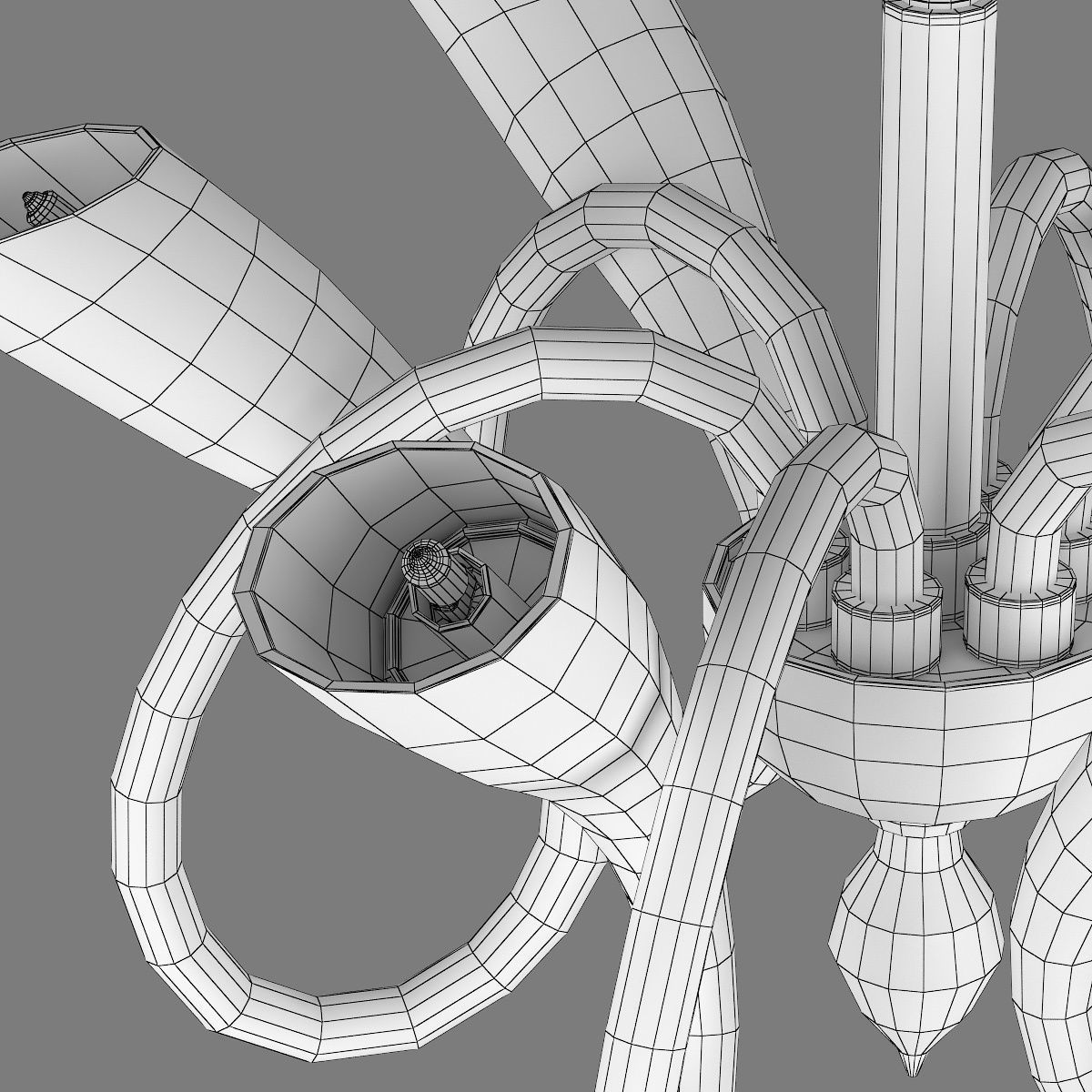 89206x Stella Lightstar Chandelier 3D model_16