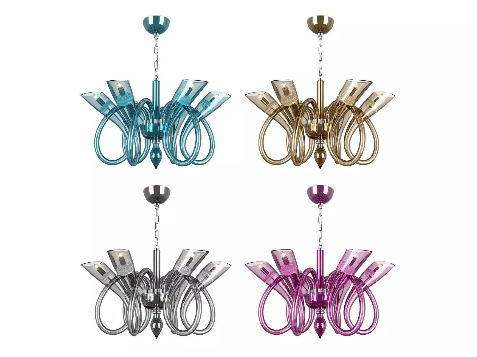 89206x Stella Lightstar Chandelier 3D model_0