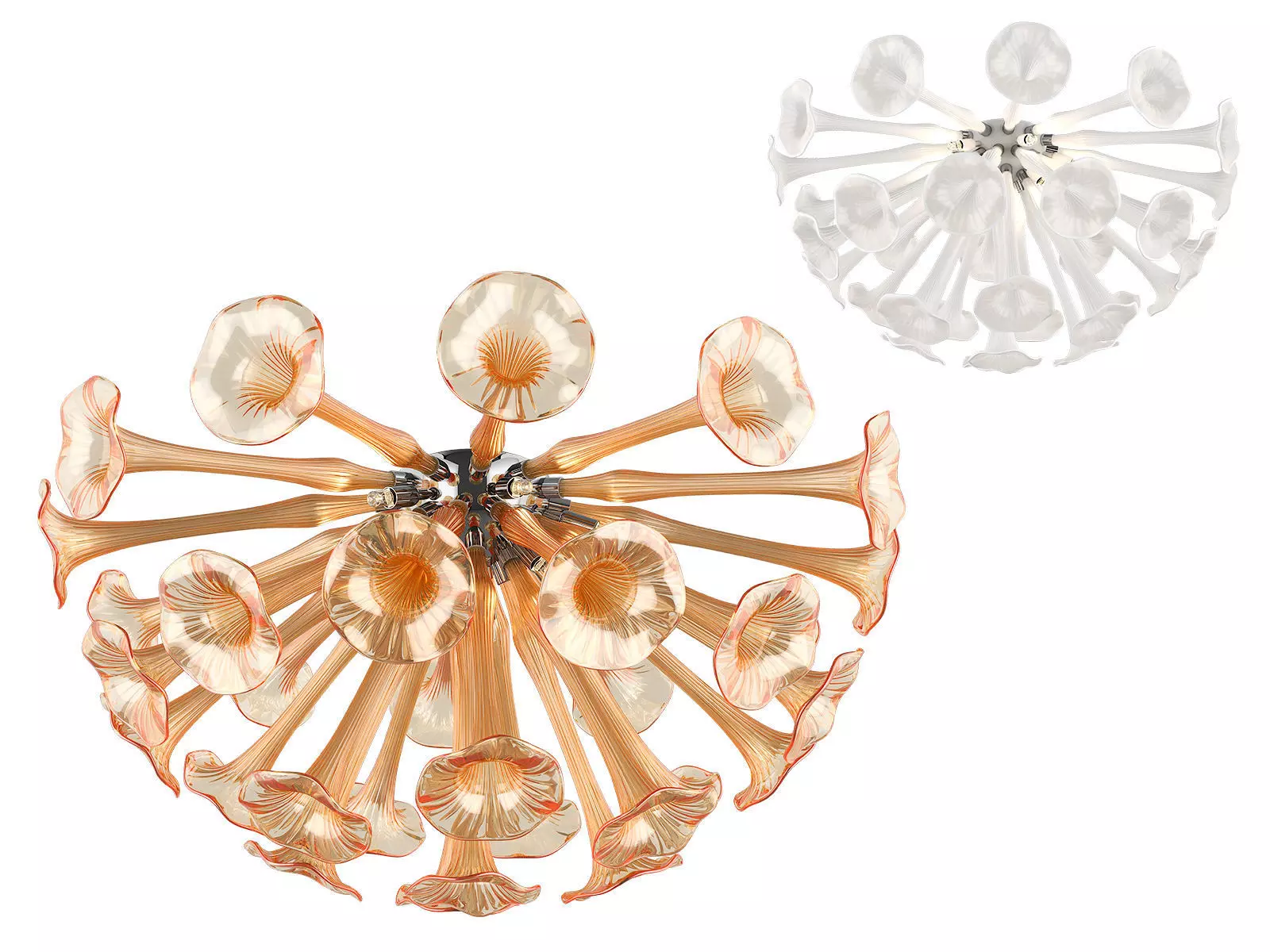 89109x Bardano Lightstar Ceiling Lamp 3D model_0