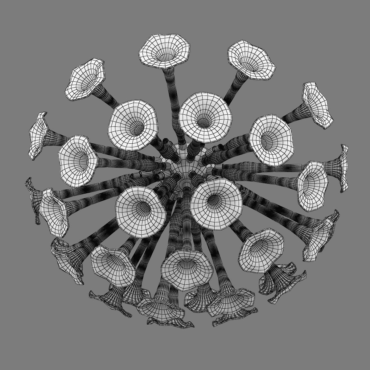 89109x Bardano Lightstar Ceiling Lamp 3D model_8