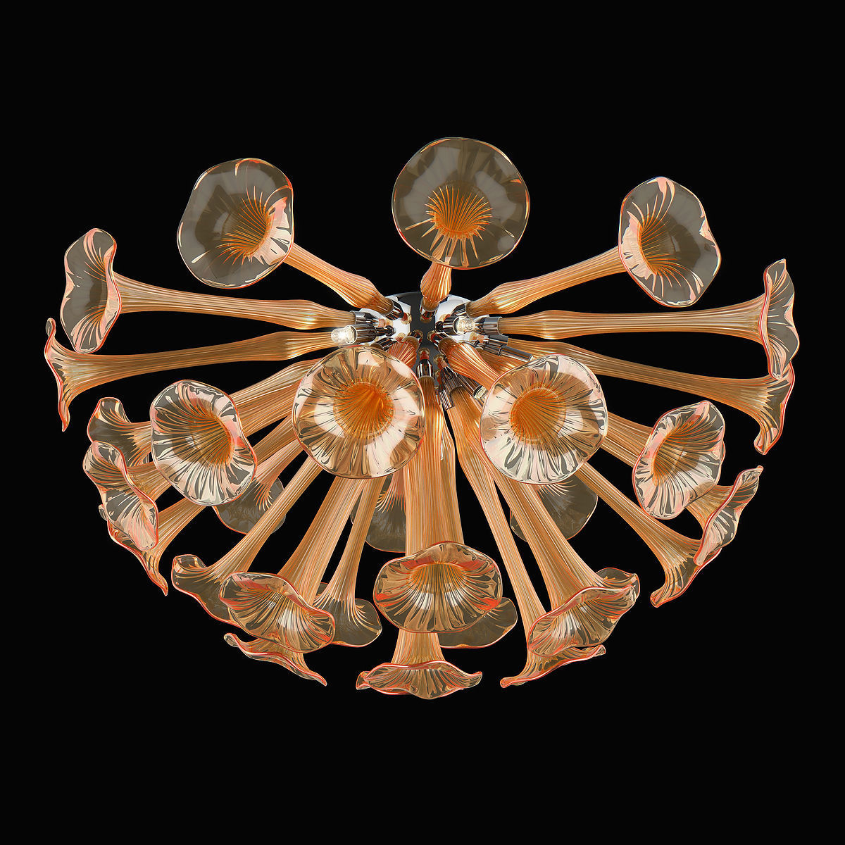 89109x Bardano Lightstar Ceiling Lamp 3D model_2