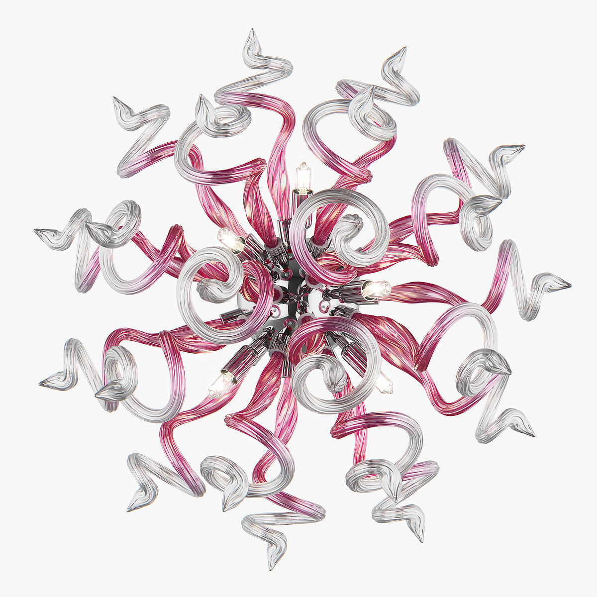 89065x Medusa Lightstar Sconce Chandelier 3D model_9