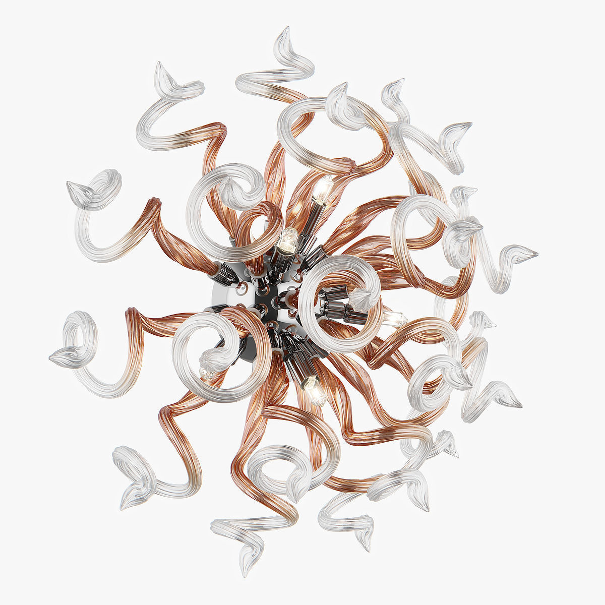 89065x Medusa Lightstar Sconce Chandelier 3D model_24