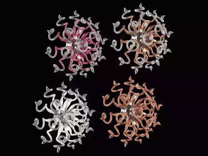 89065x Medusa Lightstar Sconce Chandelier