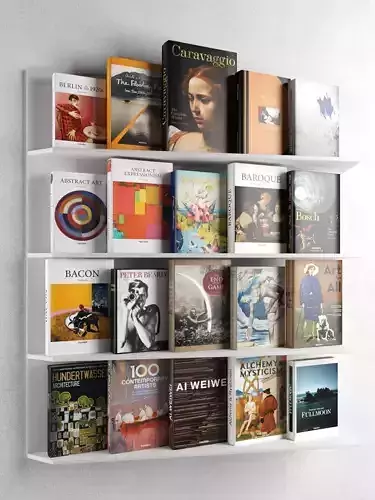 Books Set 1 shelf with