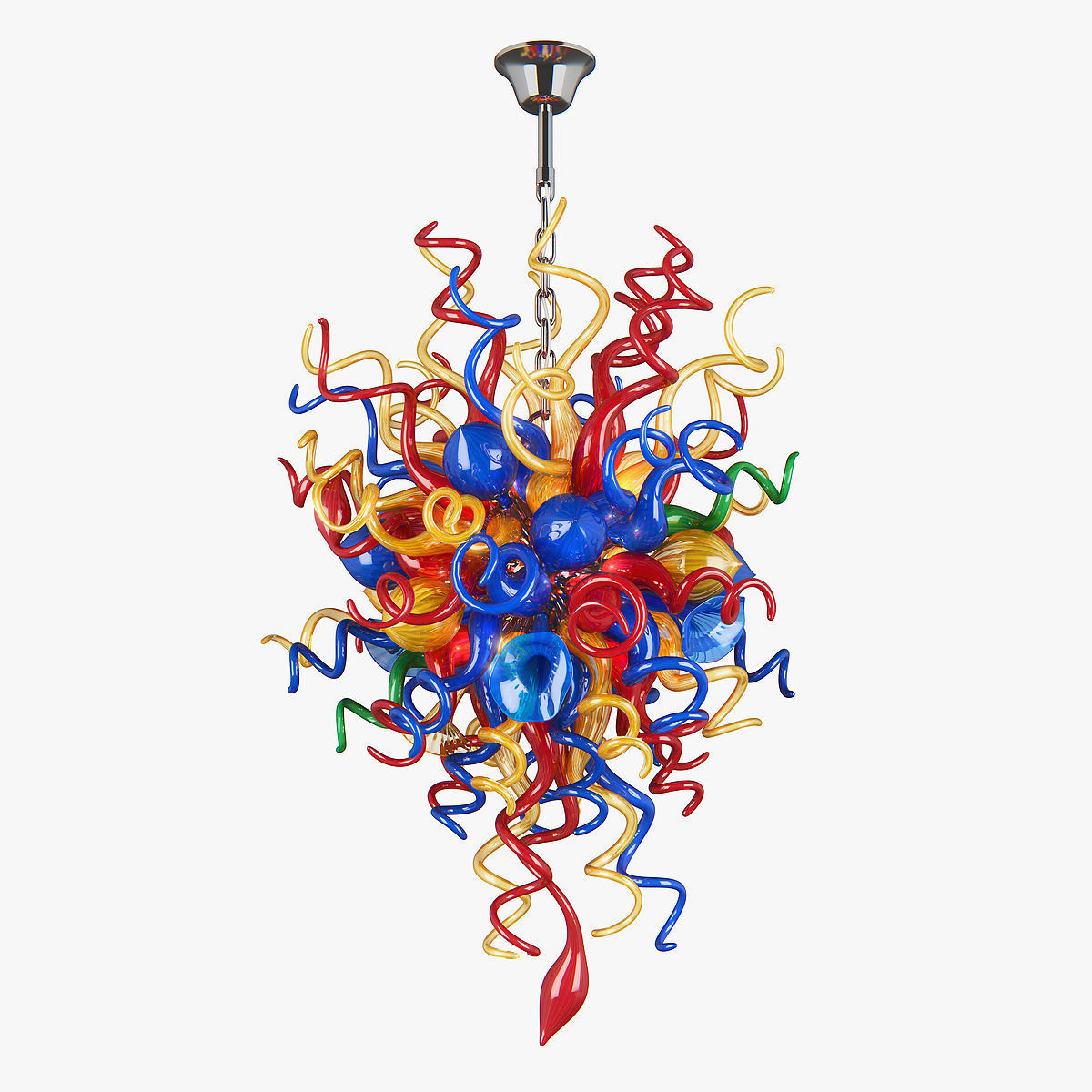 890100 Vulcano Lightstar Hanging Lamp 3D model_1