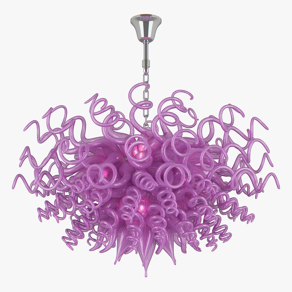 Artglass Lightstar Hanging Lamp 3D model_1